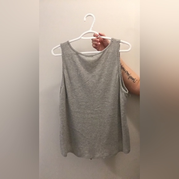 Eclipse knitted front tank top - Picture 2 of 3